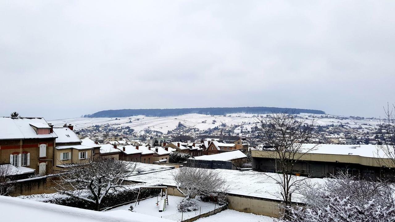 La Villa Geiss Epernay Bagian luar foto